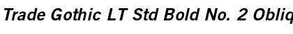 Download Trade Gothic LT Std Font