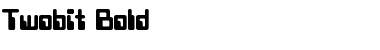 Download Twobit Bold Font Title Preview