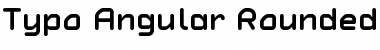 Download Typo Angular Rounded Demo Bold Font Title Preview