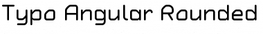 Download Typo Angular Rounded Demo Regular Font Title Preview