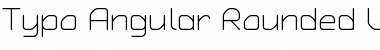 Download Typo Angular Rounded Light Demo Regular Font Title Preview