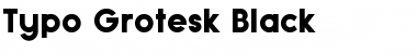 Download Typo Grotesk Black Regular Font Title Preview