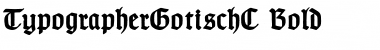 Download TypographerGotisch C Bold Font Title Preview