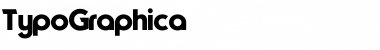 Download TypoGraphica Regular Font Title Preview