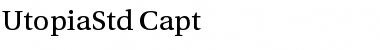 Download Utopia Std Caption Font