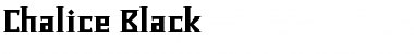 Download Chalice Black Regular Font Title Preview