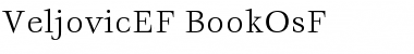 Download VeljovicEF BookOsF Font Title Preview