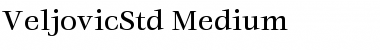 Download ITC Veljovic Std Medium Font Title Preview