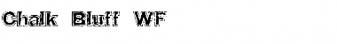 Download Chalk Bluff WF Regular Font Title Preview