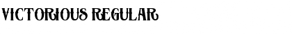 Download Victorious Regular Font Title Preview