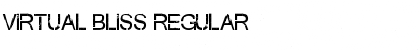 Download Virtual Bliss Regular Font Title Preview
