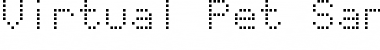 Download Virtual Pet Sans Regular Font Title Preview