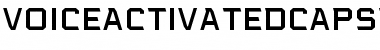 Download Voice Activated Caps BB Regular Font Title Preview