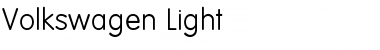 Download Volkswagen-Light Regular Font Title Preview