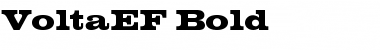 Download VoltaEF-Bold Regular Font Title Preview