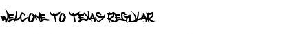 Download Welcome to Texas Regular Font Title Preview