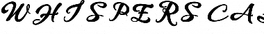 WHISPERS CALLIGRAPHY_DEMO_essential_BOLD Regular Font Title Preview WHISPERS CALLIGRAPHY_DEMO_essential_BOLD Regular Font Title Preview