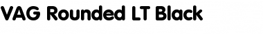 Download VAGRounded LT Light Bold Font
