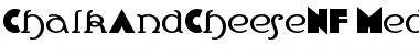 Download ChalkAndCheeseNF Medium Font Title Preview
