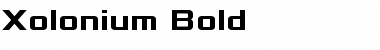 Download Xolonium Bold Font