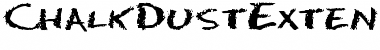 Download ChalkDustExtended Regular Font Title Preview