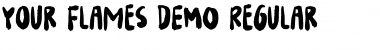 Download Your Flames DEMO Font