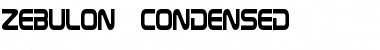 Download Zebulon Condensed Font