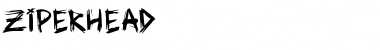 Download ziperhead Regular Font Title Preview