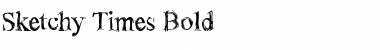Download !Sketchy Times Bold Font Title Preview