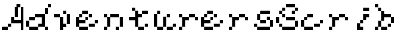 Download AdventurersScrib Medium Font Title Preview
