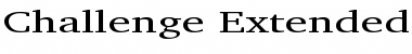 Download Challenge Extended Normal Font Title Preview