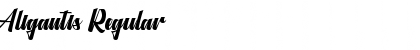 Download Aligantis Regular Font Title Preview