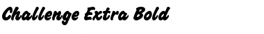 Download Challenge Extra Bold Regular Font Title Preview