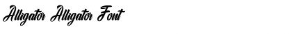 Download Alligator Alligator Font Font Title Preview
