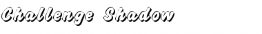 Download Challenge Shadow Regular Font Title Preview