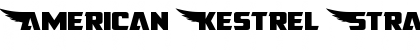 Download American Kestrel Straight Exp Expanded Font Title Preview