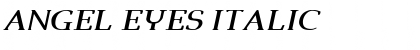 Download Angel Eyes Italic Font Title Preview