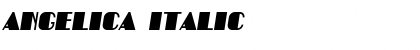Download Angelica Italic Font Title Preview