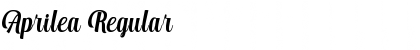 Download Aprilea Regular Font Title Preview