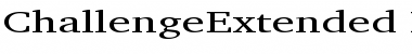 Download ChallengeExtended Normal Font Title Preview