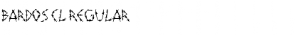 Download Bardos Cl Regular Font Title Preview