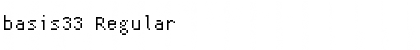 Download basis33 Regular Font Title Preview