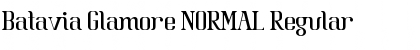 Download Batavia Glamore NORMAL Regular Font Title Preview