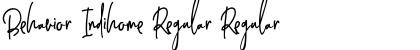 Download Behavior Indihome Regular Regular Font Title Preview