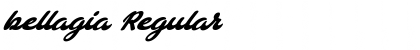 Download bellagia Regular Font Title Preview