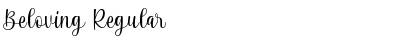 Download Beloving Regular Font Title Preview