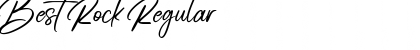 Download Best Rock Regular Font Title Preview