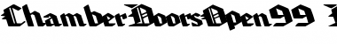 Download ChamberDoorsOpen99 Bold Font Title Preview