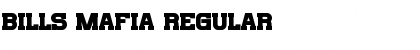 Download Bills Mafia Regular Font Title Preview