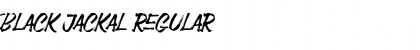 Download Black Jackal Regular Font Title Preview